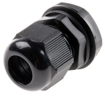 HellermannTyton - NGM20S-BLK - HellermannTyton IP68 ɫ  ĸĵ¹̶ͷ NGM20S-BLK, 6mm  12mmֱ, M20		