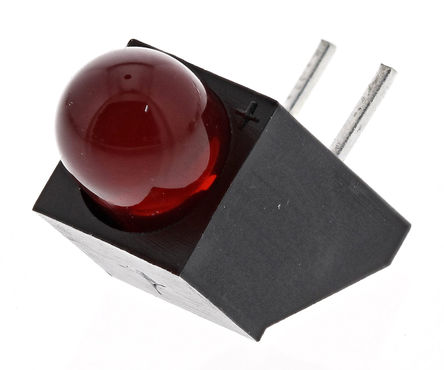 Kingbright - L-1503CB/1ID - Kingbright L-1503CB/1ID ɫ ֱ LED ָʾ, 60 , 1 LED, 2.5 V, ͨװװ		