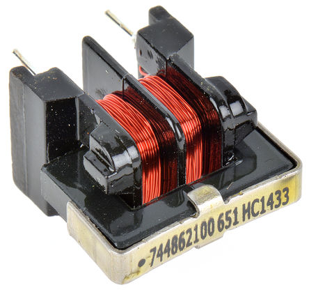 Wurth Elektronik - 744862100 - Wurth Elektronik WE-TFC ϵ 744862100 ģȦ, 10 mH, 3.3ֱ, 450 mA, 17 x 11 x 17mm, UTװ		