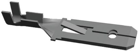 TE Connectivity - 160691-2 - TE Connectivity FASTIN-FASTON .250 ϵ ѹӽ߶ 160691-2, о, 6.3 x 0.8mmƬ		