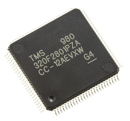 Texas Instruments - TMS320F2801PZA - Texas Instruments TMS320F2801PZA 32bit źŴ DSP, 100MHz, 32 kB ROM , 12 kB RAM, 100 LQFPװ		
