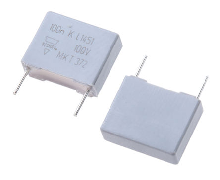 Vishay - BFC237221104 - Vishay MKT 372MKT372 ϵ 100nF ͨ PET  (PET) BFC237221104, 10%ݲ, 100 V ֱ63 V , -55  +105 C		