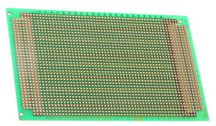 RS Pro - 222-2991 - RS Pro 222-2991  DIN 41612 Eurocard, FR4, 1.02mmֱ, 2.54 x 2.54mm׼, 160 x 100 x 1.6mm		