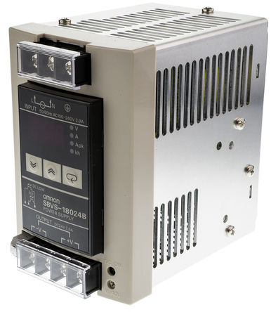 Omron - S8VS-18024B - Omron 180W ģʽ DIN 尲װԴ S8VS-18024B, 80%Ч, 264V ac, 7.5A, 24V dc 24V dc/		