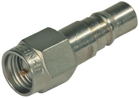 Huber & Suhner - 33_SMA-QMA-50-1/133_NE - Huber & Suhner 50 ֱ Ƶ 33_SMA-QMA-50-1/133_NE, 0  6GHz, SMA ͷ  QMA , ͭо		