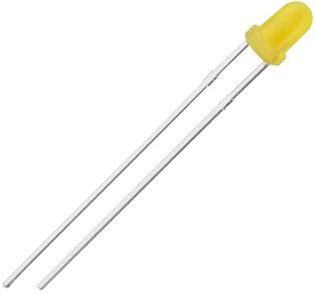 Wurth Elektronik - 151031YS06000 - Wurth Elektronik WL-TMRC ϵ ɫ (590 nm ) LED 151031YS06000, 2.4 V, 30mA, 110 mcd, 60 ӽ 3mm (T-1) ͨ		