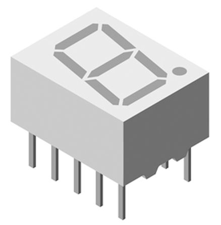 Vishay - TDSL3160 - Vishay 1ַ 7  ɫ LED  TDSL3160, 1300 cd, 10mmַ, ͨװװ		