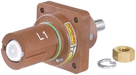 ITT Cannon - NPDFT-1-BN-L-T4 - ITT Cannon Veam Powerlock ϵ ҵԴ 尲װ  NPDFT-1-BN-L-T4, 400A, 1 kV 		