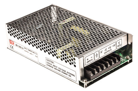 RS Pro - SD-150D-24 - RS Pro 150W ʽֱ-ֱת SD-150D-24, 72  144 V ֱ, 24V dc, 6.3A, 1.5kV acѹ, 82%Ч		