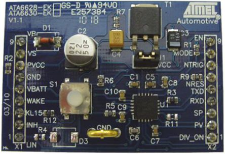 Atmel - ATA6630-EK - Development Board for ATA6630 LIN system		