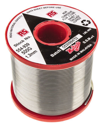 Multicore - 291482 - Multicore 500g 1.22mmֱ   291482, +183  +215C۵, 48.5%Ǧ, 1.5%ͭ, 50%		