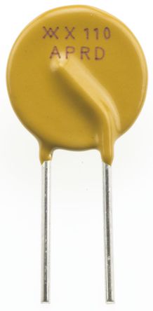 Littlefuse - RXEF110 - Littlefuse 1.1A  ߵ PCB ̶ɸλ۶ RXEF110, 1.5W, 72V, 12.8 x 3 x 17.5mm		