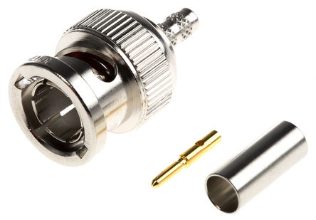 Amphenol - B1121A9-003-NT3G-75 - Amphenol 75 ֱ °װ  BNC  B1121A9-003-NT3G-75, 0  1GHz, ѹ ˽, RG59, RG59 A/B, RG62 A/B, 		