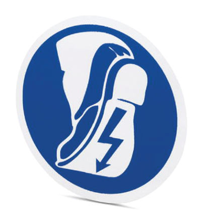 Phoenix Contact - 1014168 - Phoenix Contact 1014168 3װ Ԥӡǩ, 100mmֱ, 100mm		