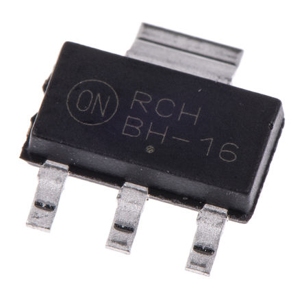 ON Semiconductor - BCP56-16T1G - ON Semiconductor BCP56-16T1G , NPN , 1 A, Vce=80 V, HFE:25, 130 MHz, 3 + Tab SOT-223װ		