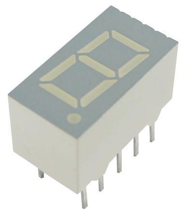 Kingbright - SC36-11SEKWA - Kingbright 1ַ 7  ɫ LED  SC36-11SEKWA, 45 mcd, ҲС, 9.14mmַ, ͨװװ		