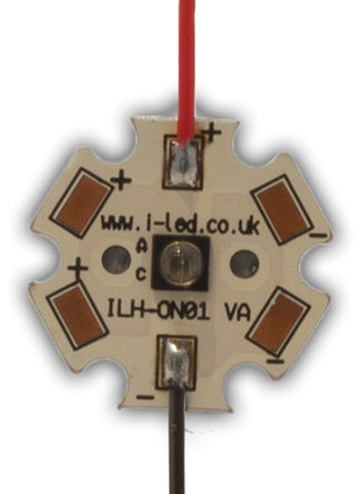 Intelligent LED Solutions - ILH-IO01-85SL-SC211-WIR200. - PowerStar 1 OSLON IR LED Module 850nm		