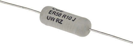 TE Connectivity - ER58R10JT - TE Connectivity ER58 ϵ 7W 100m  Ƶ ER58R10JT, 5%, 200ppm/C		