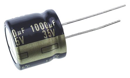 Panasonic - EEUFK1V102S - Panasonic FK  ϵ 35 V ֱ 1000F ͨ  EEUFK1V102S, 20%ݲ, +105C		