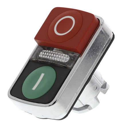 Schneider Electric - ZB4BW7L3741 - Schneider Electric XB4 ϵ 22mm  ɫɫť ΣԲ IP66IP69IP69K ɫ/ɫ ťͷ ZB4BW7L3741, "/"		