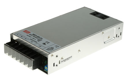 Mean Well - MSP-300-24 - Mean Well 336W  ǶʽģʽԴ SMPS MSP-300-24, 120 to 370 V dc, 85 to 264 V ac, 24V dc, 14A, 87%Ч, շװ		