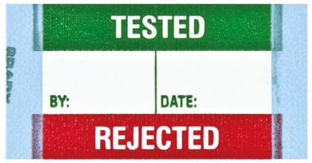 Brady - Y166821 - Brady Y166821 50װ Ԥӡճǩ, 38mm, 38mm		