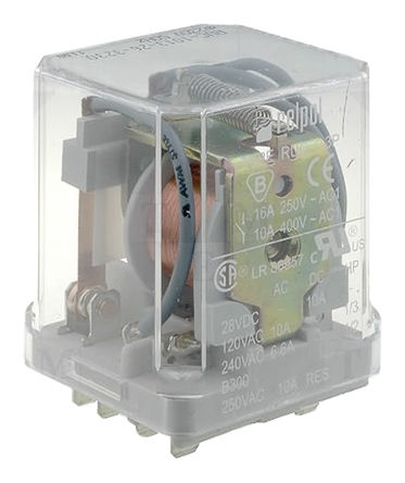 Relpol - RUC-1013-26-3230 - Relpol RUC-1013-26-3230 3CO˫ DIN  ̵, 16 A, 230V ac, Զʹõ綯ơHVACϵͳӦ		