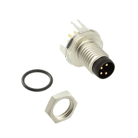 TE Connectivity - 3-2172092-2 - TE Connectivity M8 ϵ 4· ӡˢ·尲װ ֱ Բ ͷ 3-2172092-2, , ʽӺ		