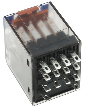 TE Connectivity - PT570024 1-1393154-2 - TE Connectivity PT570024 1-1393154-2 4 ˫ PCB װ Ǳ̵, 24V dc		