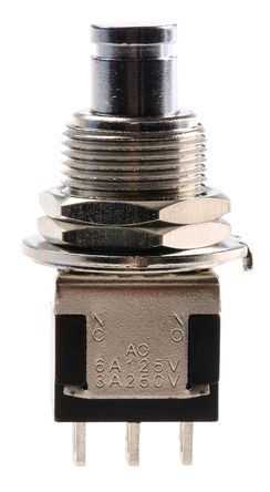 KNITTER-SWITCH - MPG206R - KNITTER-SWITCH MPG206R On-(On) ˫˫ 尲װ ť, 4 A @ 30 V ֱ		