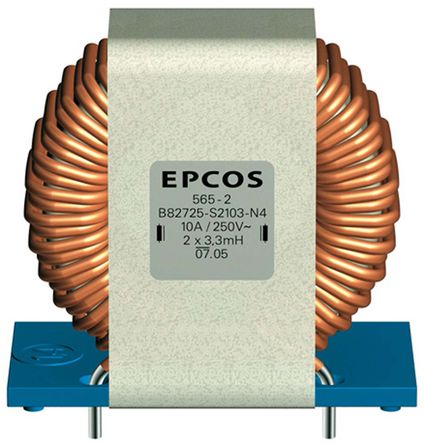 EPCOS - B82725S2602N002 - EPCOS B82725S ϵ 3.9 mH 30%  B82725S2602N002 ε, 10kHzгƵ, 6A Idc, 24m Rdc		