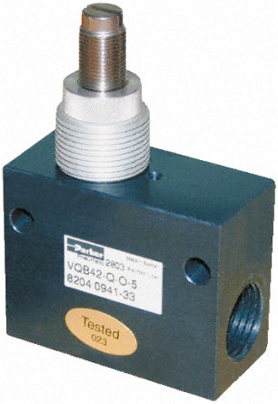 Parker - VQB42-Q-O-5 - Parker VQB ϵ  VQB42-Q-O-5, 1/2 in, 1/2 in		