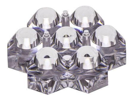 Polymer Optics - 261 - Polymer Optics 7-LED 12 ° ׼ֱ LED ͸ 261, 39.15mmֱ, ʹLumileds LUXEON Rebel		