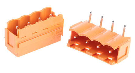 Weidmuller - SL 5.08/4/90B4.5 -1515160000 - Weidmuller OMNIMATE SL ϵ 4· 5.08mmھ (1) ֱ PCB ߶ӿ 1515160000, Ӷ˽, 12A, ͨ		