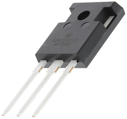 ON Semiconductor - NGTB50N120FL2WG - ON Semiconductor NGTB50N120FL2WG N IGBT, 100 A, Vce=1200 V, 1MHz, 3 TO-247װ		