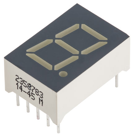 Kingbright - SC05-11EWA - Kingbright 1ַ 7  ɫ LED  SC05-11EWA, 7.6 mcd, ҲС, 12.7mmַ, ͨװװ		