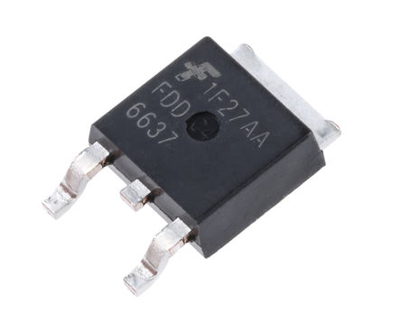 Fairchild Semiconductor - FDD6637 - Fairchild Semiconductor P Si MOSFET FDD6637, 55 A, Vds=35 V, 3 TO-252װ		
