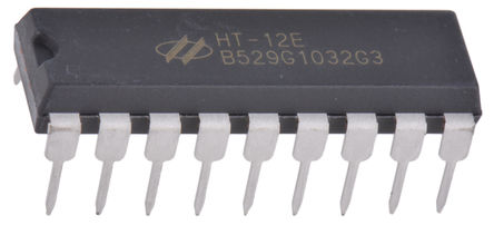 Holtek - HT12E-18DIP - Holtek HT12E-18DIP , 8/1, 2.4  12 VԴ, 18 PDIPװ		
