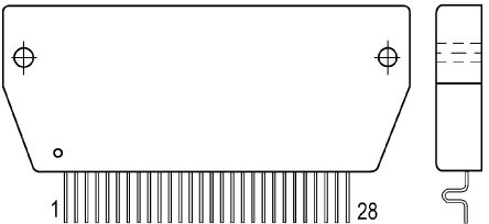 ON Semiconductor - STK673-010-E - ON Semiconductor  IC STK673-010-E, 2.4A, 63kHz, 4.75  5.25 V		