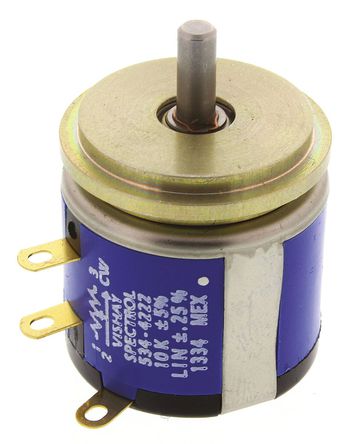 Vishay - 534S1103JC4222 - Vishay 534 ϵ 10 ת 10k 5% Ƶλ 534S1103JC4222, 2W, 3.2 mm ֱ, 20ppm/C, 尲װ		