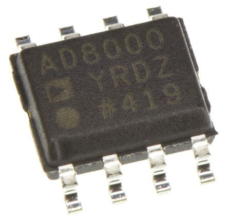 Analog Devices - AD8000YRDZ - Analog Devices AD8000YRDZ  Ŵ, 1.5MHz, 5 V 9 VԴѹ, 8 SOICװ		