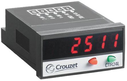 Crouzet - 87623570 - Crouzet 6λ LED ּ 87623570, -19999  999999ʾΧ, ѹ, 30 VԴ		