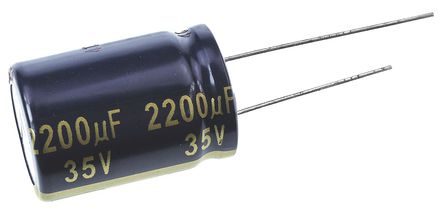 Panasonic - EEUFC1V222S - Panasonic FC  ϵ 35 V ֱ 2200F ͨ  EEUFC1V222S, 20%ݲ, 20m(ֵ), 105C		