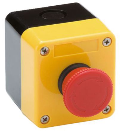 Omron - A22E-M-11B - Omron A22E ϵ IP65 ť A22E-M-11B, šøλ, ɫ 40mm Ģΰťͷ, / SPST		