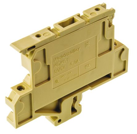 Weidmuller - KDKS 1/32 -9503300000 - Weidmuller KDKS ϵ 9503300000 ɫ ˫ ˿ DIN , 5 x 20mm ۶, 0.5  4 mm2, 1.5  4 mm2߹		