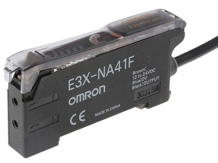 Omron - E3XNA41F2M - Omron E3XNA41F2M ˴, ɫ LEDԴ, PNP, IP50, 12  24 V ֱ		