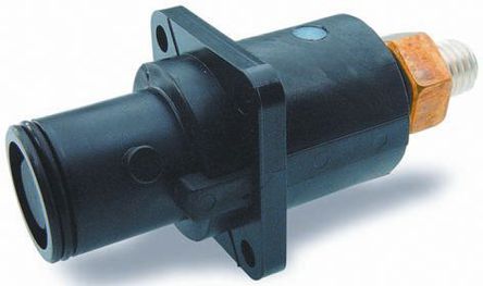 ITT Cannon - SNPM-P-TP-BK - ITT Cannon Veam Snaplock ϵ ɫ 1P Դ 尲װ ͷ SNPM-P-TP-BK, 250A, 1 kV , IP67		