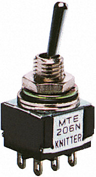KNITTER-SWITCH - MTE206P - KNITTER-SWITCH ˫˫ л MTE206P,  -  - , 4 A @ 30 V ֱ		