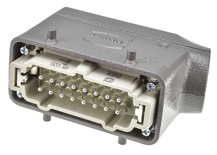 Harting - 09330162601+19300161521 - Harting Han E ϵ 16  ͷ RJ45-Rangierfeld ׼ 09330162601+19300161521, M25 Ƴߴ, 16A, 500 V		