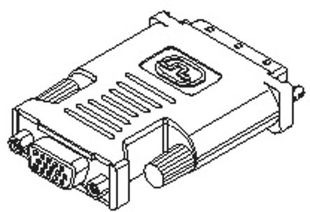 Molex - 88741-8700 - Molex 70mm ɫ DVI-AVGA ĸ DVI Ƶ 88741-8700		